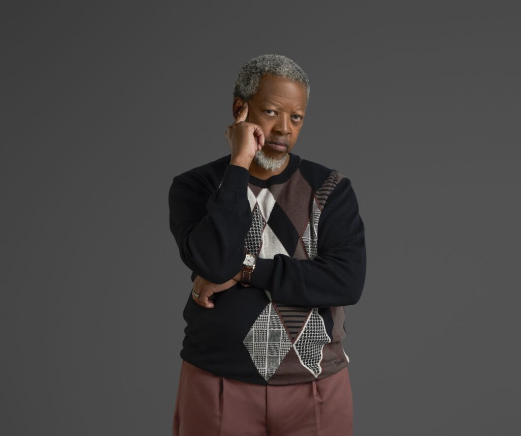 Veteran thespian Lindani Nkosi as Dumisani Mkhize in Kwa Baba.